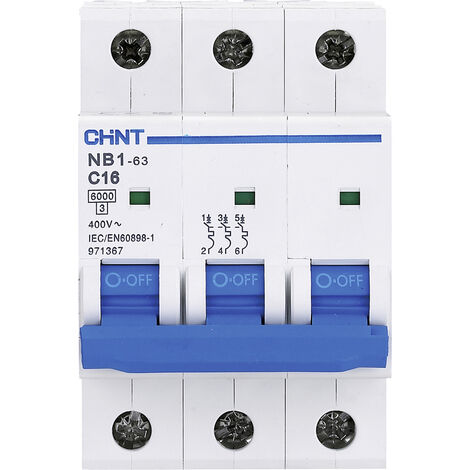 Chint 179689 NB1L Leitungsschutzschalter    3polig 25 A (1/3)
