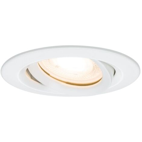 Paulmann LED Außen-Einbauleuchte Nova Plus weiß 9,3 cm GU10 Einbauleuchte