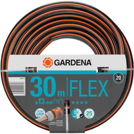 GARDENA 18036-20 Gartenschlauch Schlauch-Innen-Ø=13 mm 30 m 1/2 Zoll 1 St. Schwarz, Orange