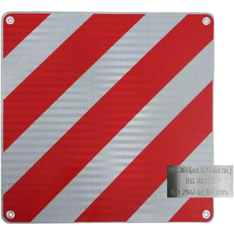IWH 97606 Warntafel für Italien Warntafel (B x H) 50 cm x 50 cm
