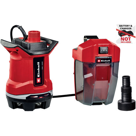 Einhell 4181580 GE-DP 18/25 Li - Solo Power X-Change Schmutzwasser-Tauchpumpe mehrstufig 7500 l/h 5