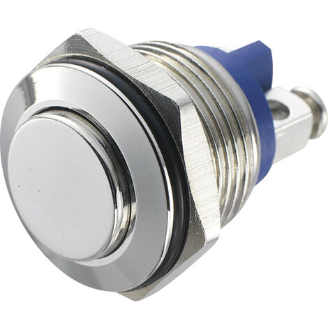 TRU COMPONENTS 701281 GQ 16H-N Vandalismusgeschützter Drucktaster 48 V/DC 2 A 1 x Aus/(Ein) tastend