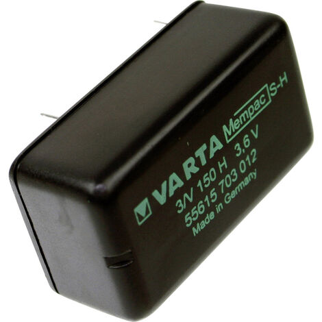 Varta Mempac 3/V150H Knopfzellen-Akku Mempec NiMH 150 mAh 3.6 V 1 St.