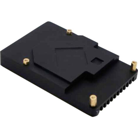 Radxa Kühlkörper 6540B Für Rock 5C Single-Board-Computer, Mit Einstellbarem Lüfter, Einfach Zu Montieren