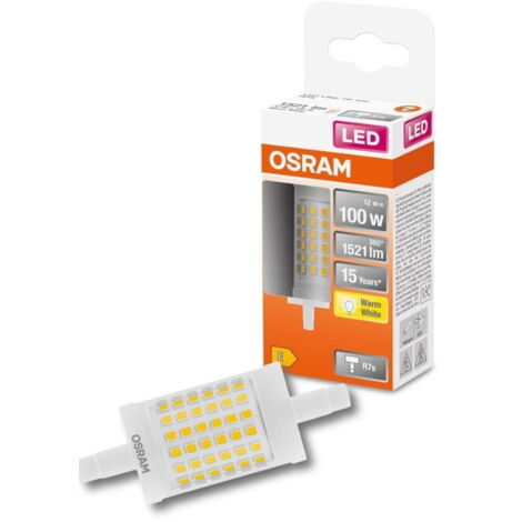 OSRAM HOMELIGHTING 4058075432635 LED EEK E (A - G) R7s Kolbenform 11.5 W = 100 W Warmweiß (Ø x L) 28