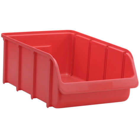 Hünersdorff 675100  Sichtlagerkasten 5  (B x H x T) 312 x 184 x 489 mm Rot 1 St.