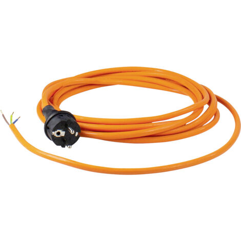 AS Schwabe 70908 Strom Anschlusskabel Orange 5.00 m