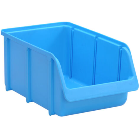 Hünersdorff 674300 Sichtlagerkasten 4 (B x H x T) 207 x 155 x 332 mm Blau 1 St.