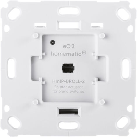 Homematic IP Funk Rollladenaktor – Smart Home Steuerung für motorisierte Rollläden – Zeitgesteuert und Sonnenautomatik (1/5)