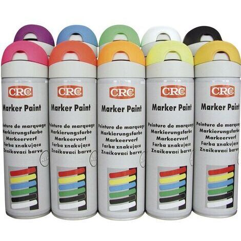 CRC 10158-AA MARKER PAINT Markierungsfarbe Gelb (fluoreszierend) 500 ml