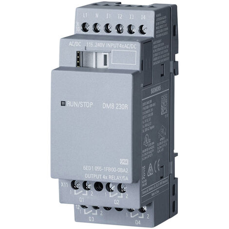 Siemens LOGO Erweiterungsmodul DM8 230R 6ED10551FB000BA2