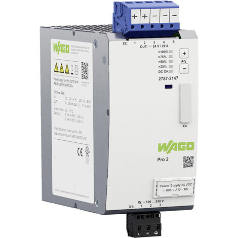 WAGO 2787-2147 Hutschienen-Netzteil (DIN-Rail) 20 A 480 W Inhalt 1 St. (1/5)