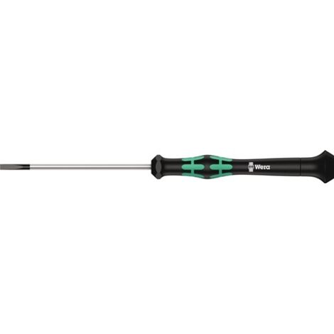 Elektronik- u. Feinmechanik Schlitz-Schraubendreher Wera 2035 05118010001 Klingenbreite: 3 mm Klinge