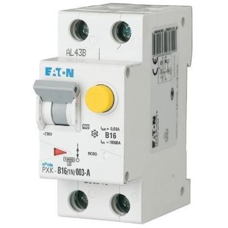 Eaton 236948 FI-Schutzschalter/Leitungsschutzschalter    2polig 16 A 0.03 A 240 V/AC
