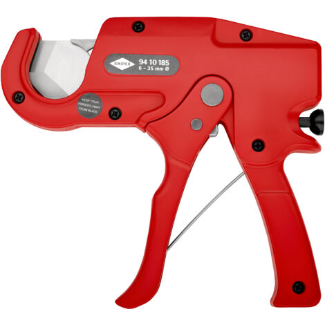 KNIPEX 94 10 185 Rohrschneider für Kunststoffrohre (Elektroinstallation) 185 mm