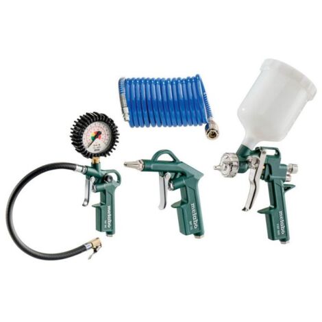 Metabo Druckluft-Werkzeugset LPZ 4 Set (601585000) im Karton