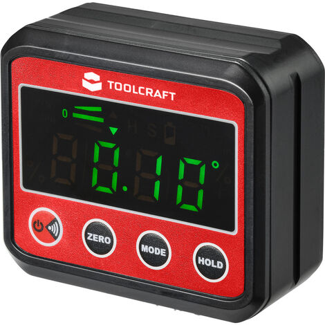 TOOLCRAFT TO-7308984 Digitale Wasserwaage mit Magnet 68.4 mm 360 ° 0.1 (1/5)