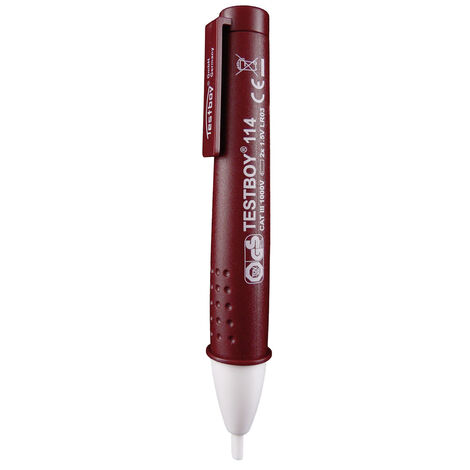 Testboy 114 Berührungsloser Spannungsprüfer  CAT III 1000 V LED, Vibration