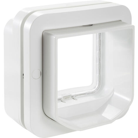 SureFlap DualScan Elektronische Katzentür weiß