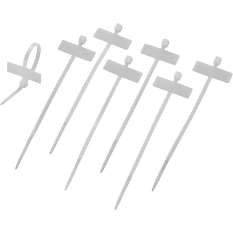 TRU COMPONENTS  Leitermarkierer  Beschriftungsfläche: 25 x 9 mm Natur  100 St.