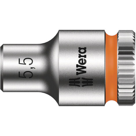 Wera 8790 HMA 05003504001 Außen-Sechskant Steckschlüsseleinsatz 5.5 mm 1/4" (6.3 mm)