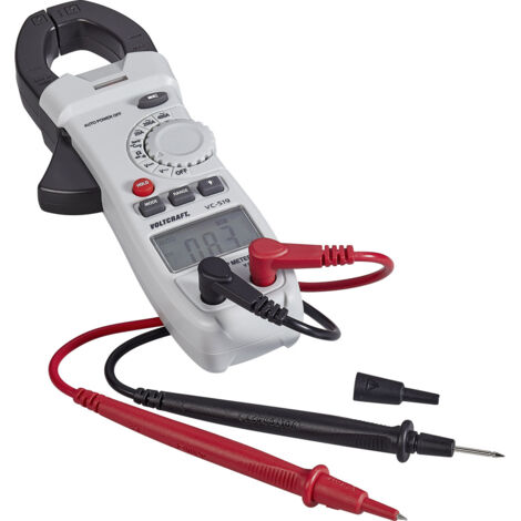 Produktbild von VOLTCRAFT VC-522 Stromzange – True RMS, 4000 Counts, 400A AC, CAT III 600V, Inkl. Temperaturmessung