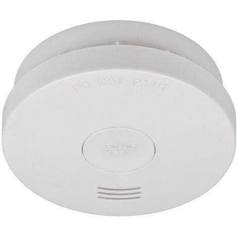 Brennenstuhl – Rauchwarnmelder RM L3100 – VdS geprüft nach DIN EN 14604 – Fotoelektrischer Melder – 10 Jahre ohne Batteriewechsel – 85 dB Alarm (1/5)