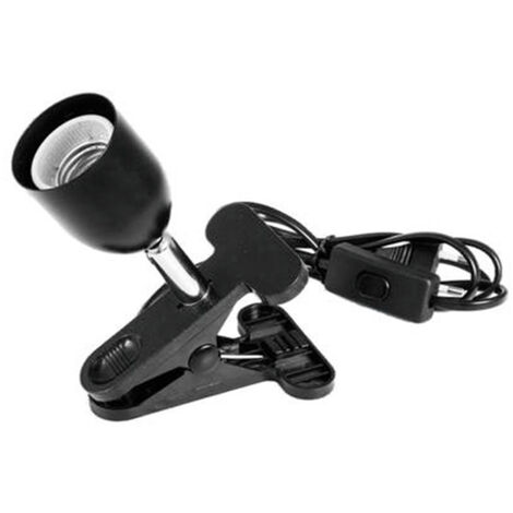 Eurolite 9460120N Lampenfassung-Adapter  E27  230 V 60 W mit Klemmbefestigung, mit Eurostecker, mit