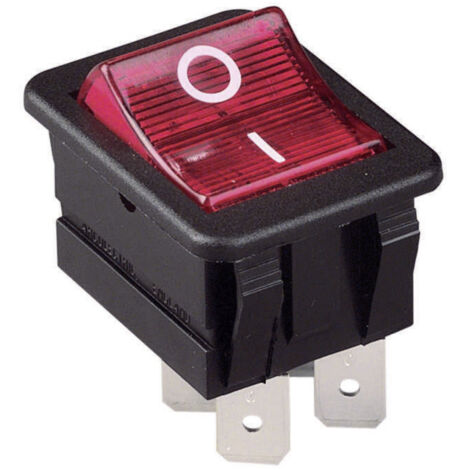 Arcolectric (Bulgin Ltd.) C 1553 VB NAB Wippschalter C 1553 VB NAB 230 V/AC 16 A 2 x Aus/Ein  rasten