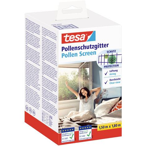 tesa  55296-00000-00 Pollenschutzgitter   (B x H) 1500 mm x 1800 mm Anthrazit 1 St.
