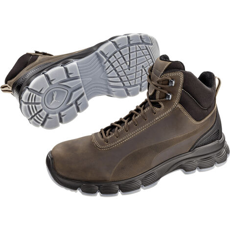 Himalayan 1121 S3 SRC Brown Leather Steel Toe Cap Safety Boots Work Boot PPE