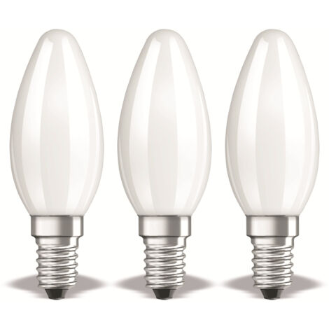 OSRAM HOMELIGHTING 4058075819375 LED EEK E (A - G) E14 Kerzenform 4 W = 40 W Warmweiß (Ø x L) 35 mm