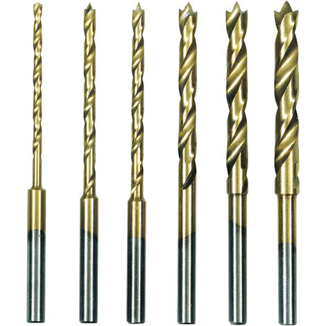 Proxxon Micromot 28 876 HSS Metall-Spiralbohrer-Set 6teilig 1.5 mm, 2 mm, 2.5 mm, 3 mm, 3.5 mm, 4 mm