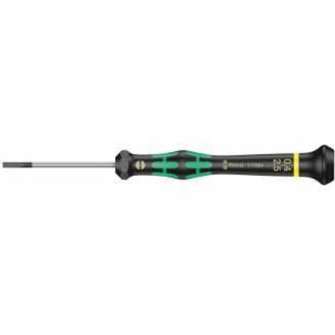 Wera 2035 Elektronik- u. Feinmechanik Schlitz-Schraubendreher Klingenbreite: 2.5 mm Klingenlänge: 50