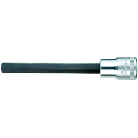 Stahlwille 54 IC 8 Innen-Sechskant-Bit 8 Mm – Für 1/2" Antrieb, Mit Führungsstift | Verchromt, Chromlegiert