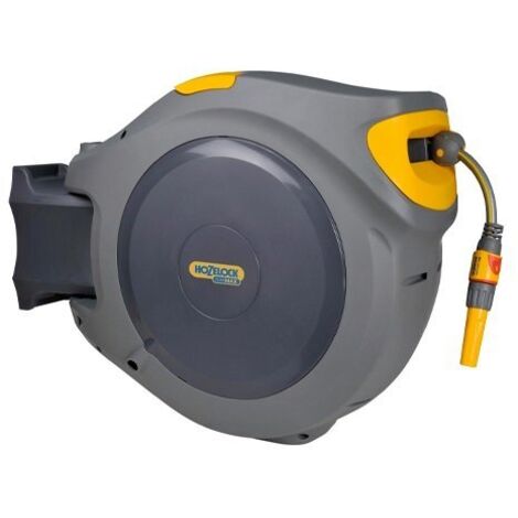 Hozelock 2597 0000 FLOWMAX Auto Reel 30 m  30 m  1 St. Grau, Gelb Gartenschlauchaufroller