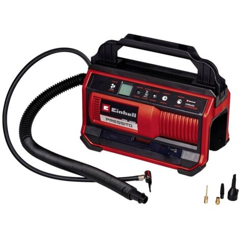 Einhell 4020420 Akku-Kompressor PRESSITO 18/25 Power X-Change 11 bar Digitales Display