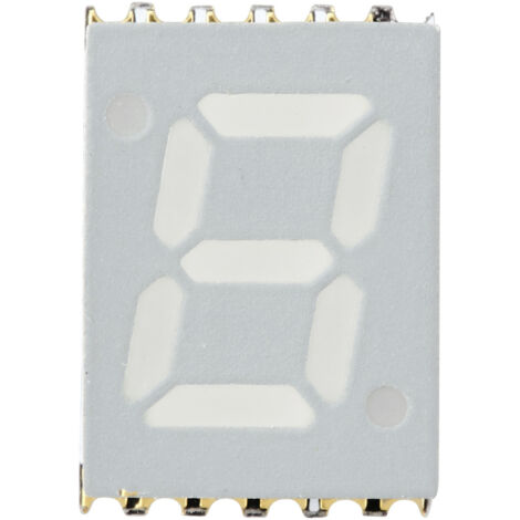Mcd Led Example TRU COMPONENTS SMD-LED Rot 6 mcd Einzelziffer-Display
