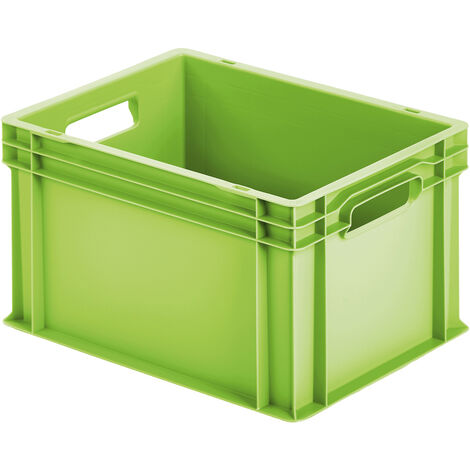 Alutec 75041 Universal Kunststoffbox  geschlossen (B x H x T) 400 x 235 x 300 mm Grün 1 St.