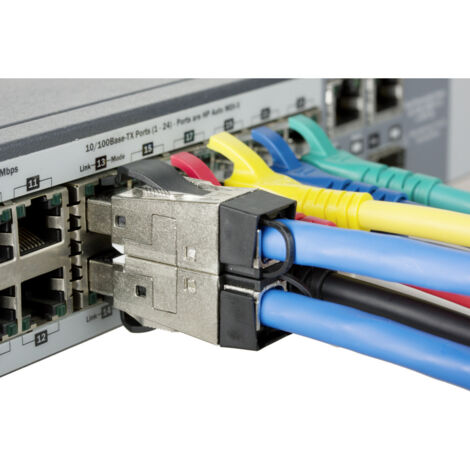 METZ CONNECT 130E405032-E Connettore RJ45 Cat.6A Field Plug Pro - Schermato, Montaggio Senza Attrezzi, Alloggiamento In Zinco Pressofuso, Adatto PoE, IP20, 1 Pezzo