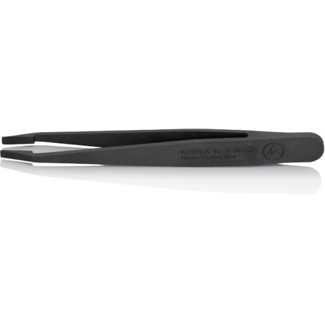 KNIPEX 92 09 04 ESD Kunststoffpinzette ESD Glatt 115 mm