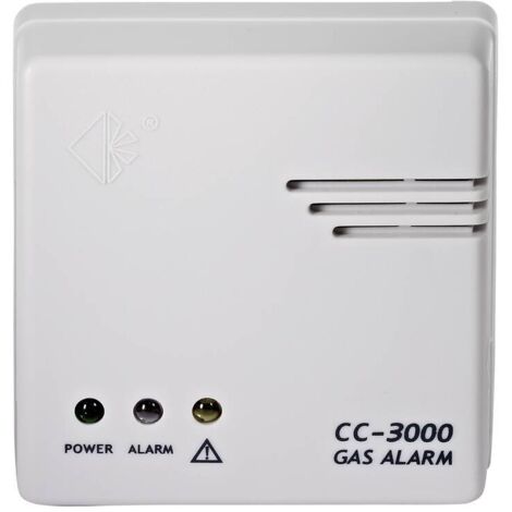 Cordes Haussicherheit CC-3000 Gasmelder netzbetrieben detektiert Butan, Methan, Propan