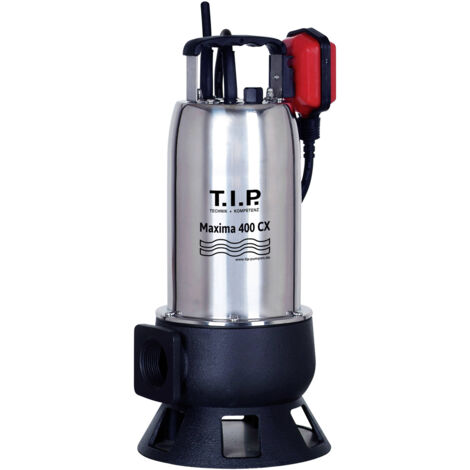 T.I.P. - Technische Industrie Produkte 30140 Maxima 400 CX Schmutzwasser-Tauchpumpe 24000 l/h 9 m