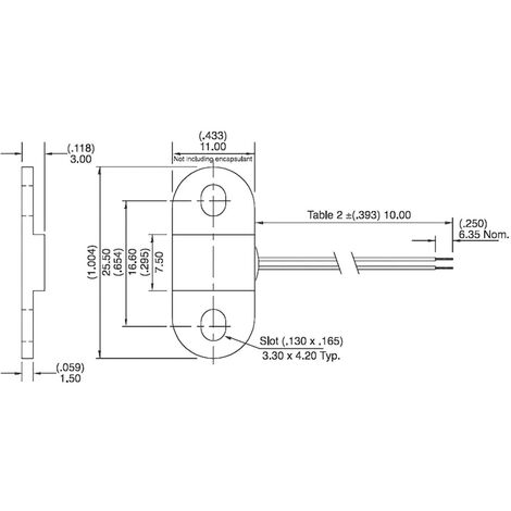 Produktbild von ZF Hallsensor MP101401 4.5 - 18 V/DC Messbereich: 47 - 139 G Kabel Offenes Ende 276126