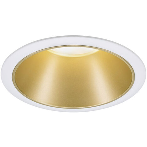 Paulmann 93405 Cole Coin LED-Einbauleuchte LED 6 W Weiß, Gold