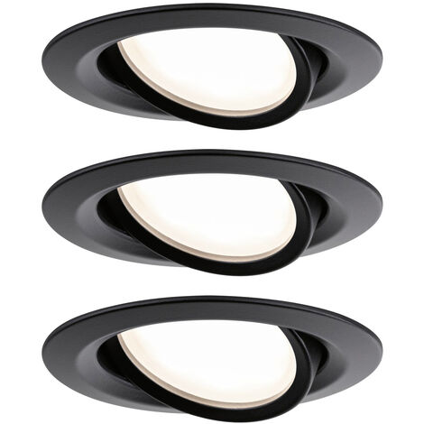 Paulmann 93080 Set Nova Plus LED-Einbauleuchte   LED  18 W Schwarz (1/5)