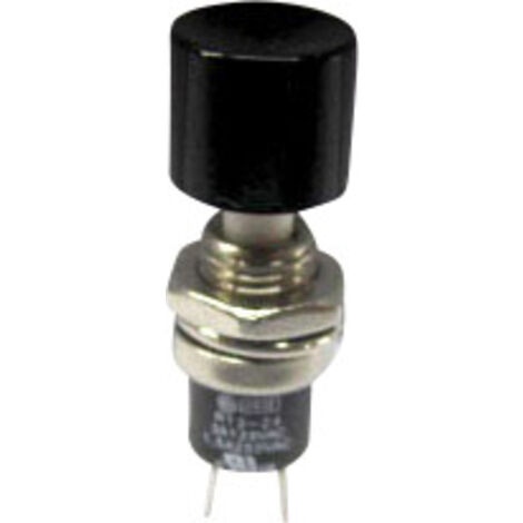 TRU COMPONENTS 1587878 TC-R13-24A2-05 BK Drucktaster 250 V/AC 1.5 A 1 x ...