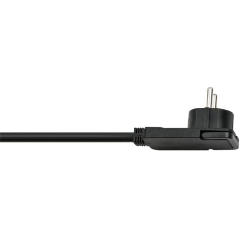 Brennenstuhl 1168980010 Strom Verlängerungskabel   Schwarz 10.00 m H05VV-F 3G 1,5 mm²