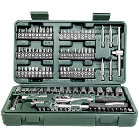 Brüder Mannesmann  Steckschlüsselsatz metrisch 1/4" (6.3 mm) 130teilig M29166