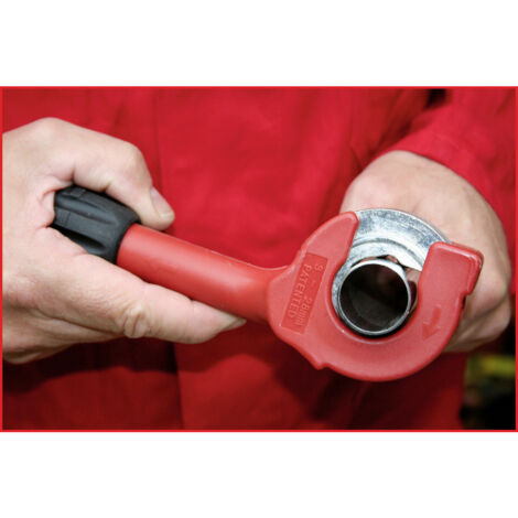 KS Tools Ratschen-Rohrabschneider 104.5060 – 12–35 Mm, Mit Drehgriff, Max. Schnitttiefe 3 Mm, Für Enge